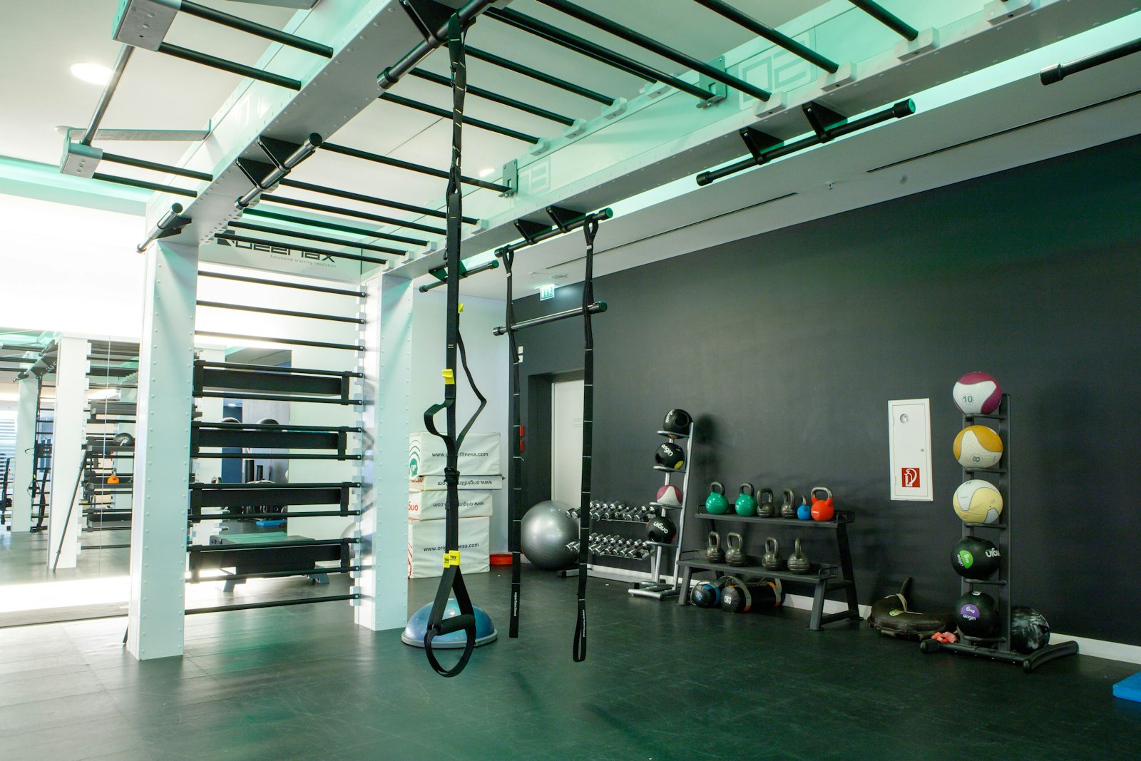 Área de entrenamiento funcional; fotografía ilustrativa
